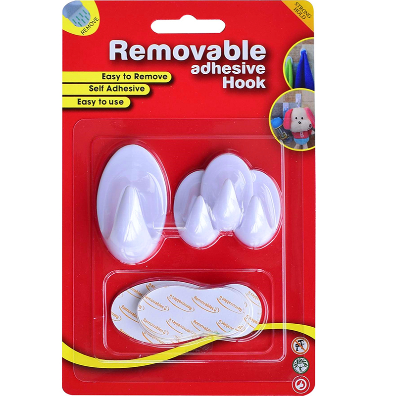Removable Adhesive Hooks and Hangers
