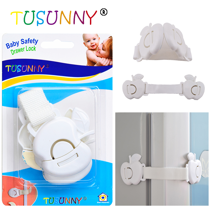 SH1.084 Baby Safety Drawer Plastic Lock Refrigerator Lock