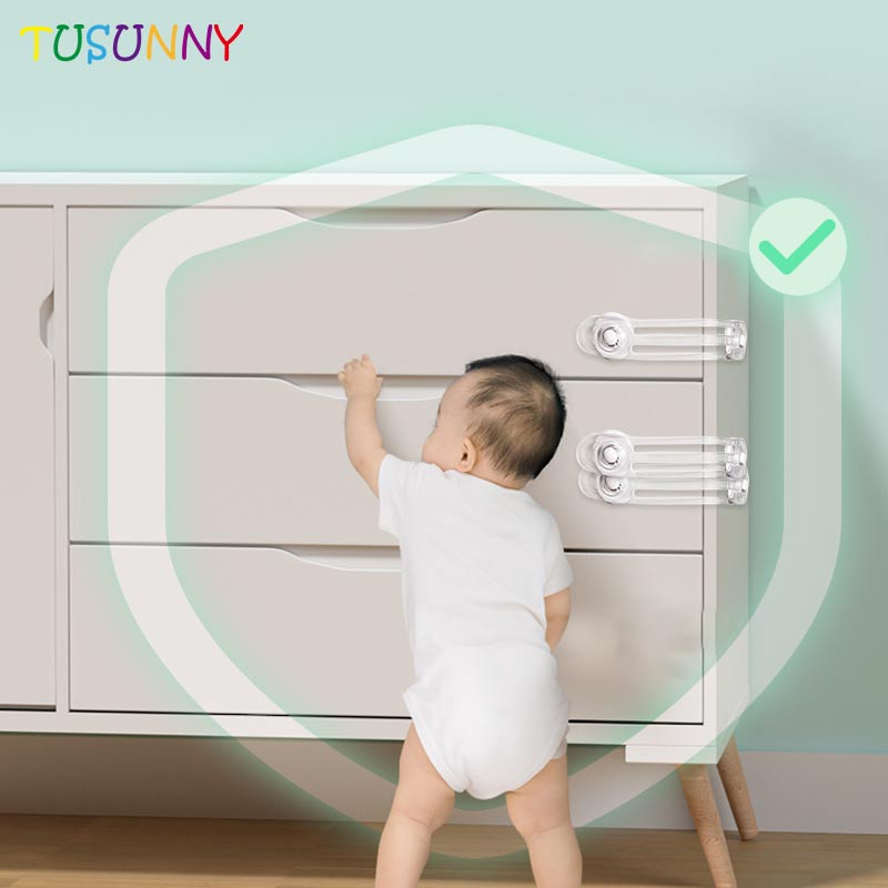 SH1.053 Kids Safety Plastic ,Multi-purpose Fridge Door Lock