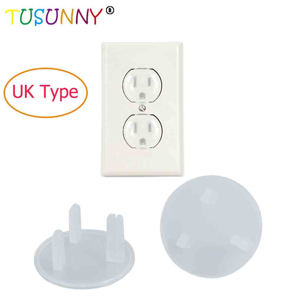 SH1.254 Clear UK standard outlet protector