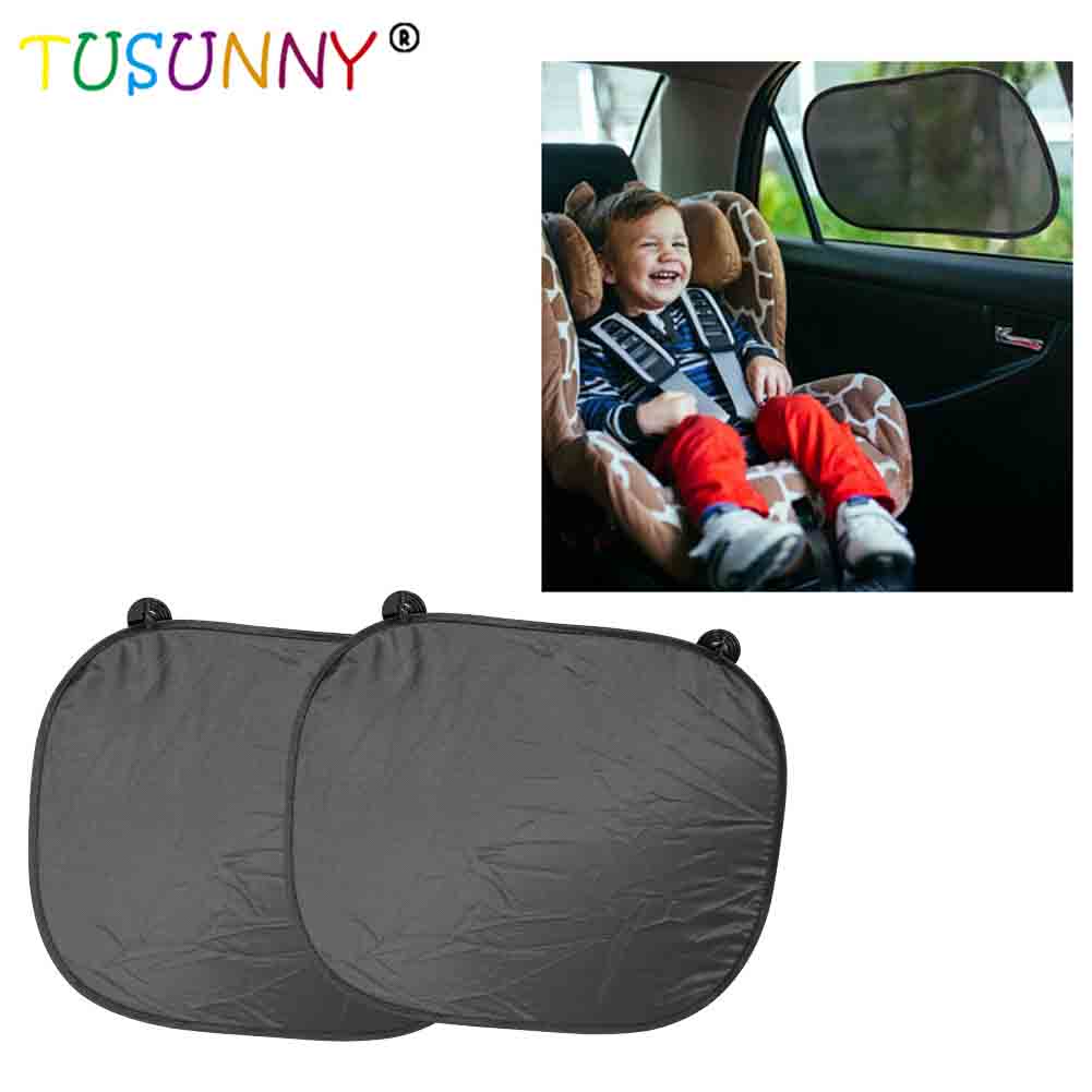 SH1.225 2 Pack Foldable Static Window Sunlight Baby Car Sun Protector