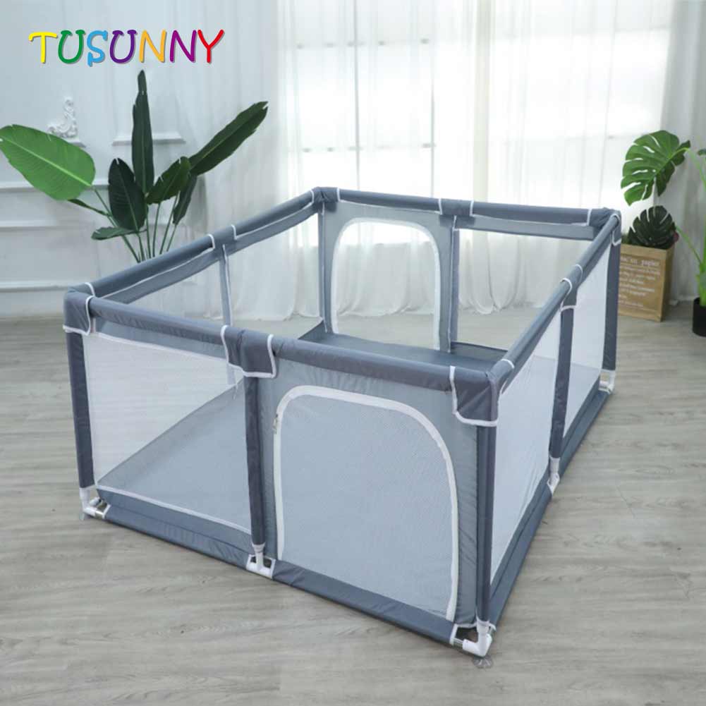 SH1.343 Hot Sale Baby Game Fence Play Yard Baby Crib Easy Folding Baby Playpen