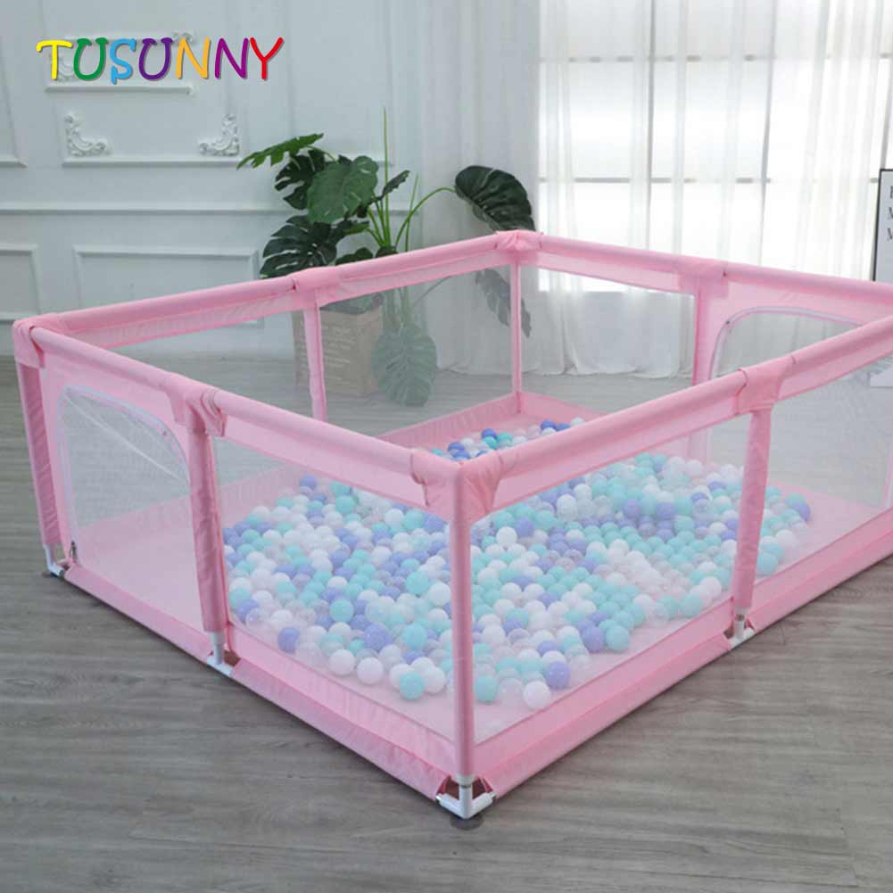 SH1.343 Hot Sale Baby Game Fence Play Yard Baby Crib Easy Folding Baby Playpen