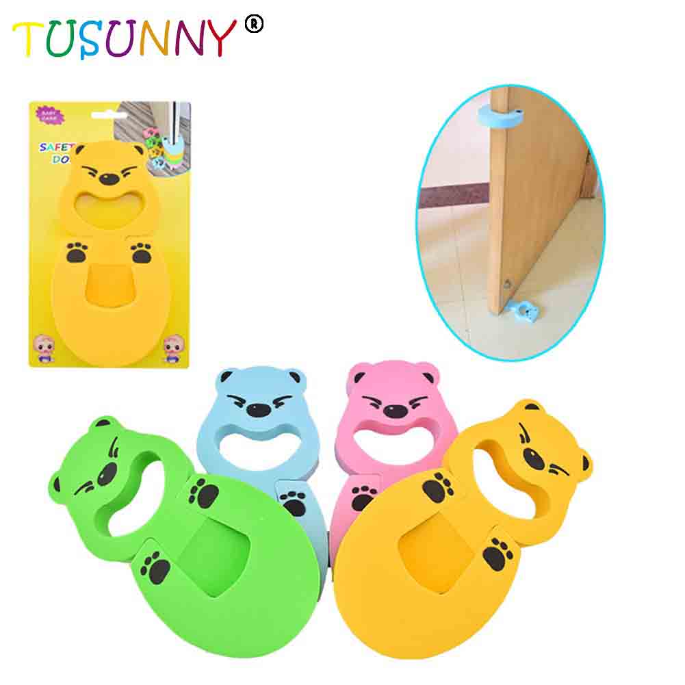 SH1.071 Baby Safety EVA Rubber Door Stopper