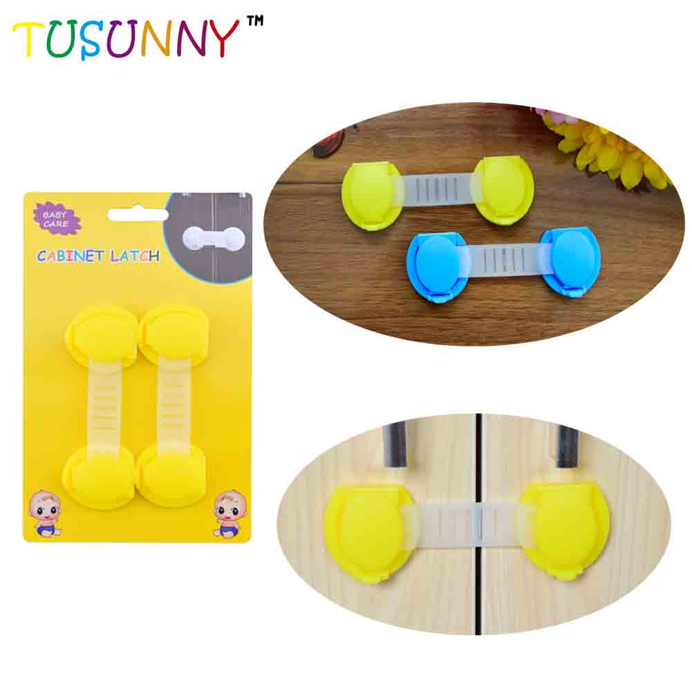 SH1.074 Baby Safety Plastic Security Cabinet Lock
