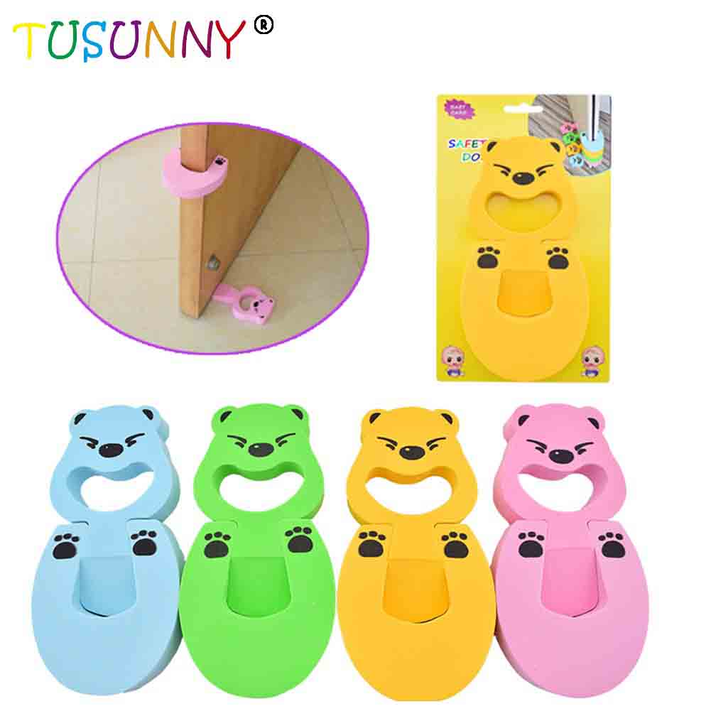 SH1.071 Baby Safety EVA Rubber Door Stopper