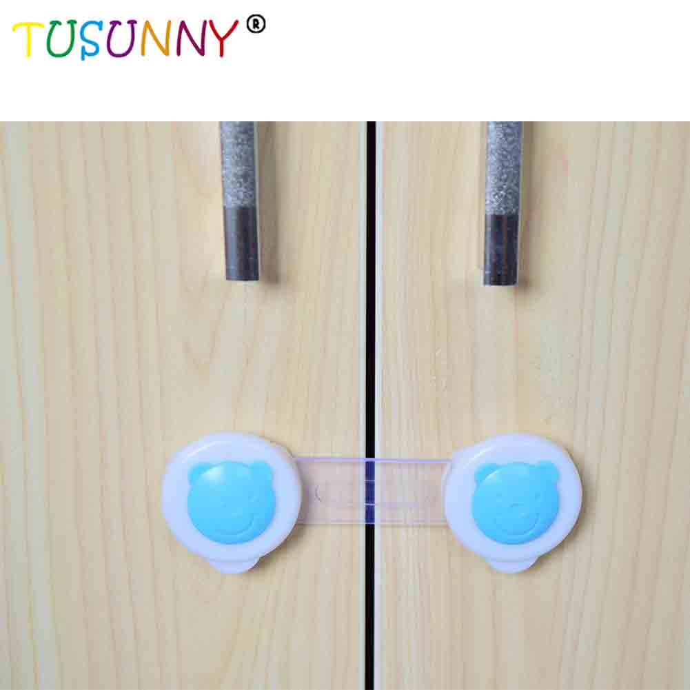 SH1.076 Plastic Cabinet Latch Childproof Lock